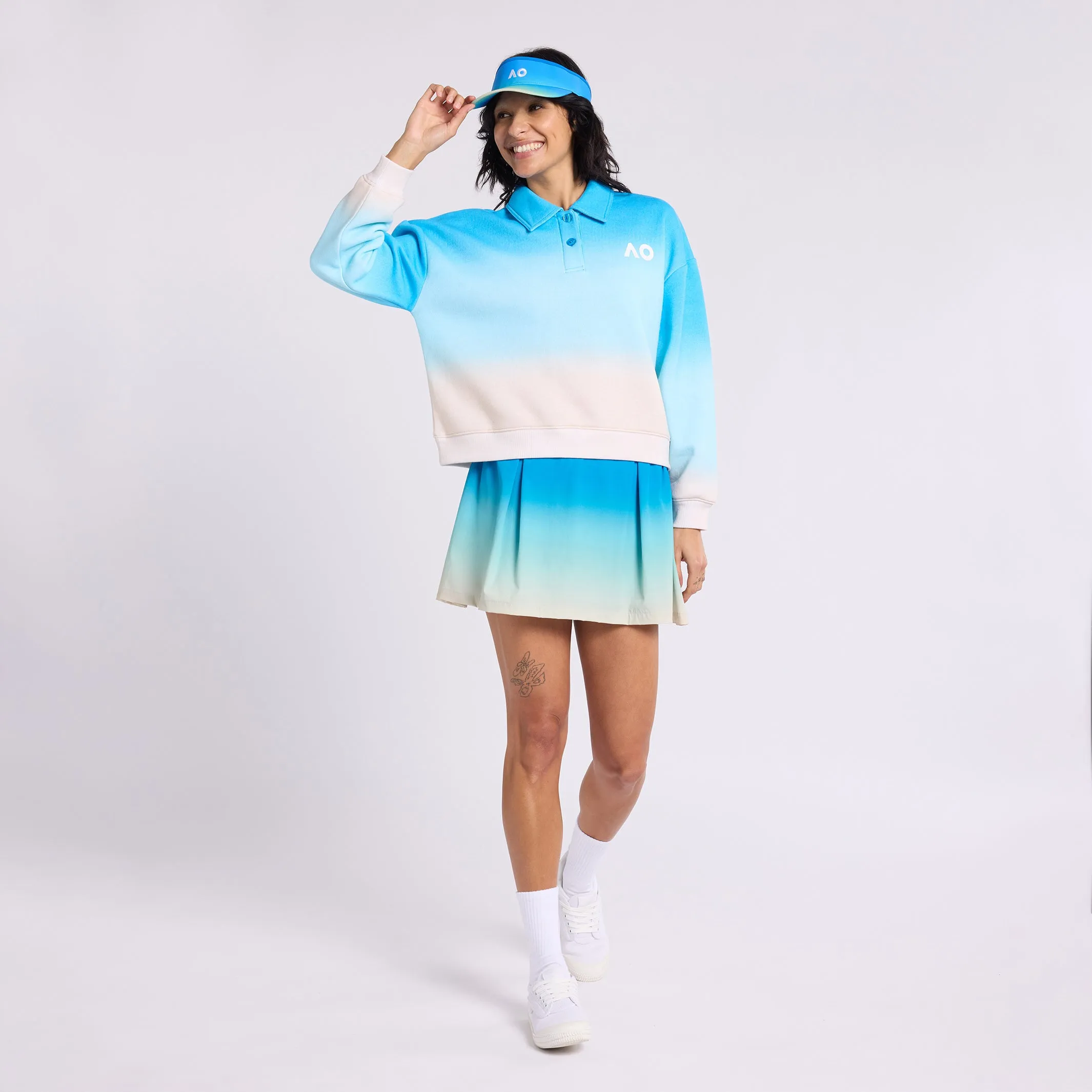 Women's Sweatshirt Gradient Lifestyle