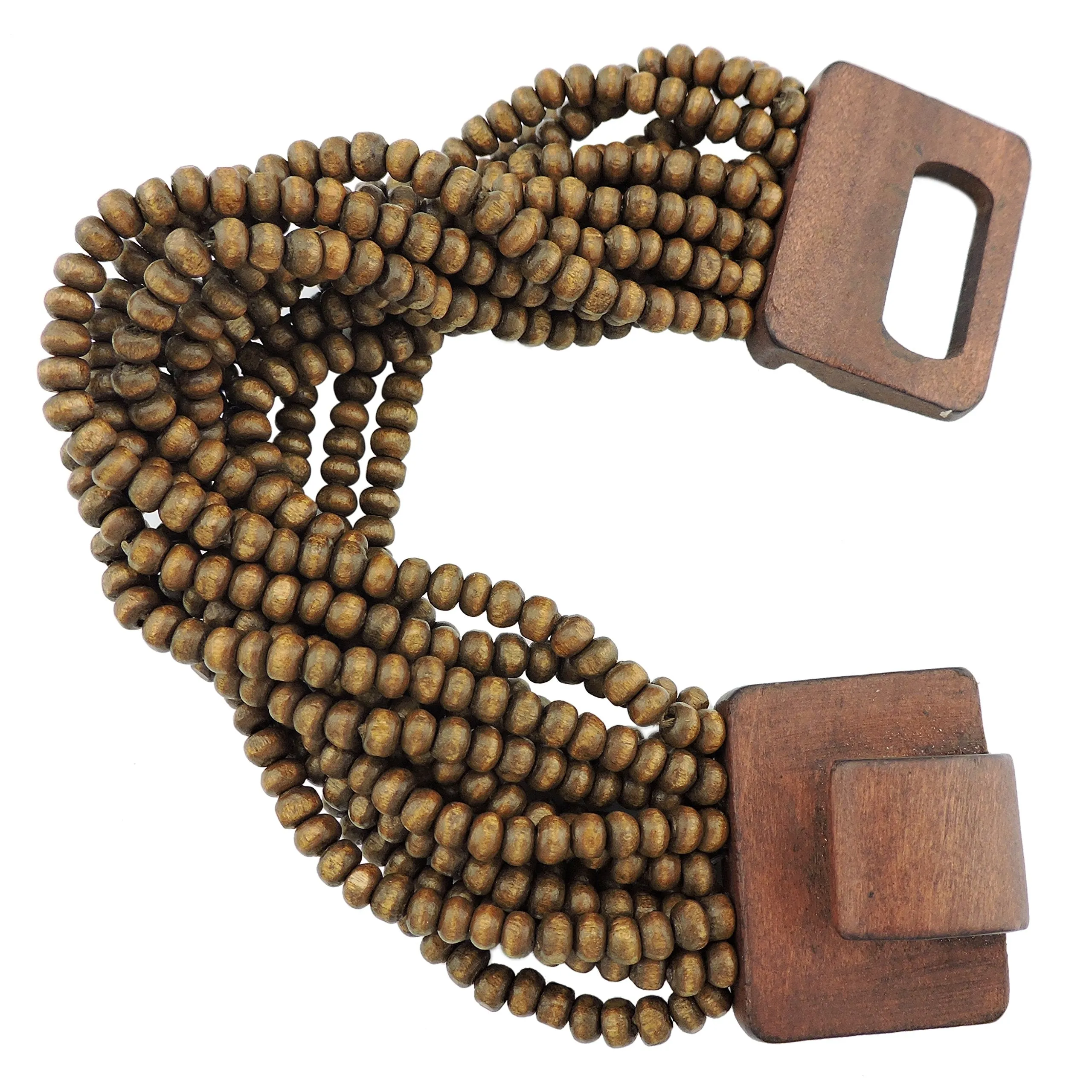 Wooden Beaded Bangle