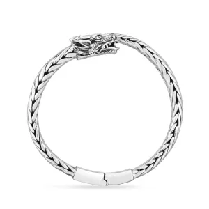 Woven Creatures Dragon Bangle
