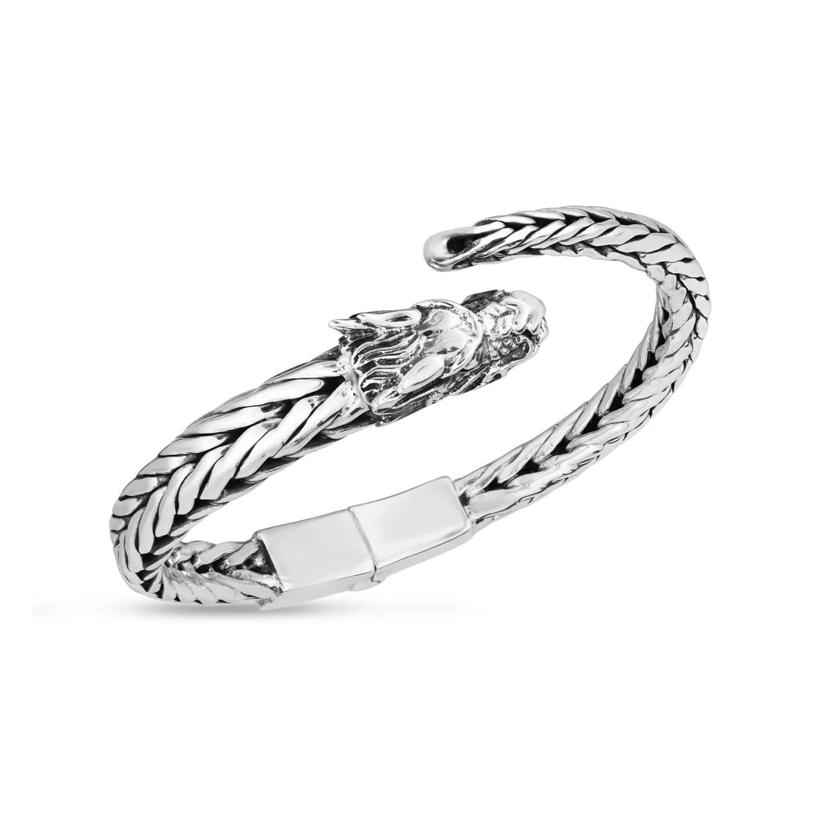 Woven Creatures Dragon Bangle