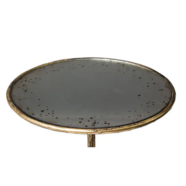 Xavier Drinks Table w/ Mirrored Top