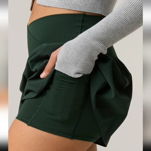 XXS,S: Aerie Crossover Flowy Stretch Shorts