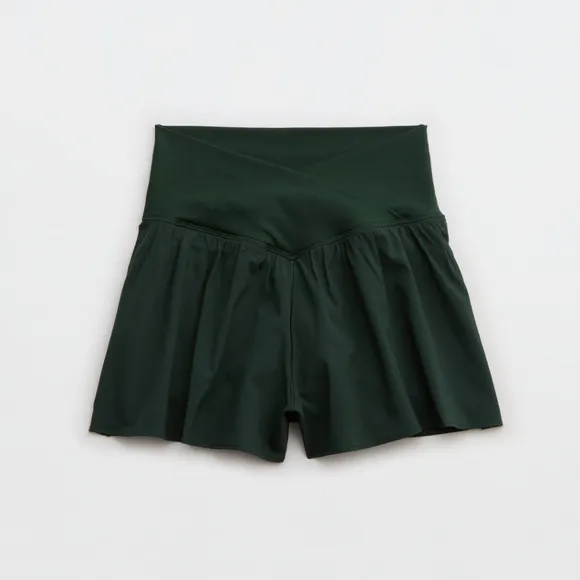 XXS,S: Aerie Crossover Flowy Stretch Shorts