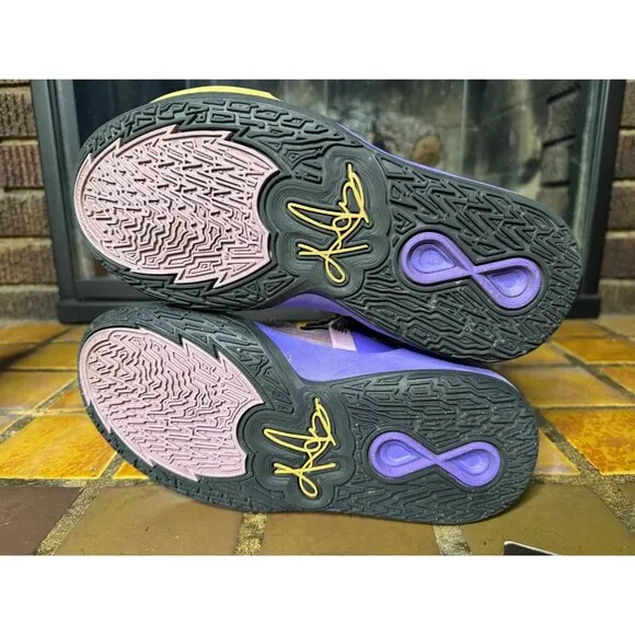Youth 6.5y Nike Kyrie Infinity 8 Amethyst Wave Purple Gold Sneakers DD0334-500