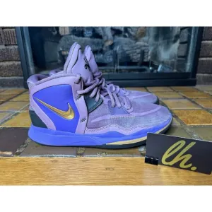 Youth 6.5y Nike Kyrie Infinity 8 Amethyst Wave Purple Gold Sneakers DD0334-500