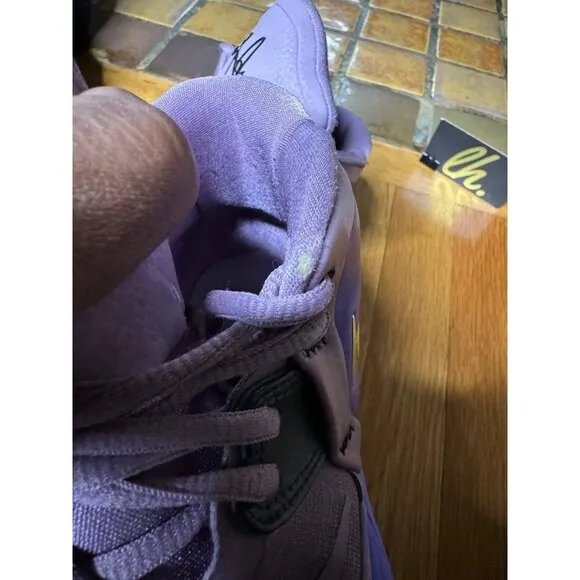 Youth 6.5y Nike Kyrie Infinity 8 Amethyst Wave Purple Gold Sneakers DD0334-500