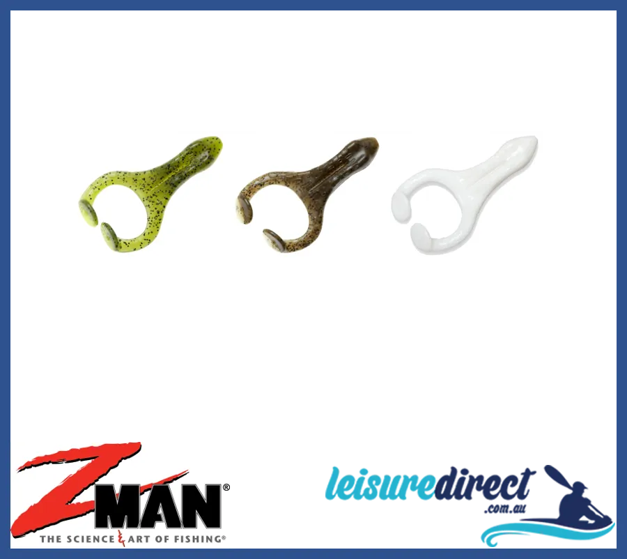 ZMan Finesse FrogZ 2.75" 4pk | Choose Your Colour |